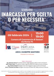 Seminario “Inarcassa per scelta o per necessità”