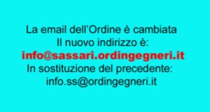 Nuova email della Segreteria
