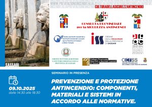 Seminario tecnico: Prevenzione e Protezione Antincendio – Componenti, Materiali e Sistemi in accordo alle normative