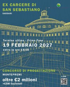 Ex carcere di San Sebastiano: al via il concorso di progettazione per il nuovo Polo Giudiziario di Sassari